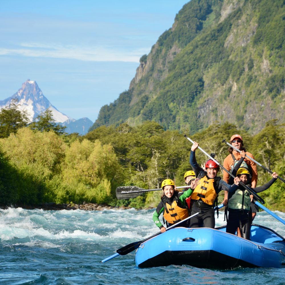 RAFTING en el río Petrohué