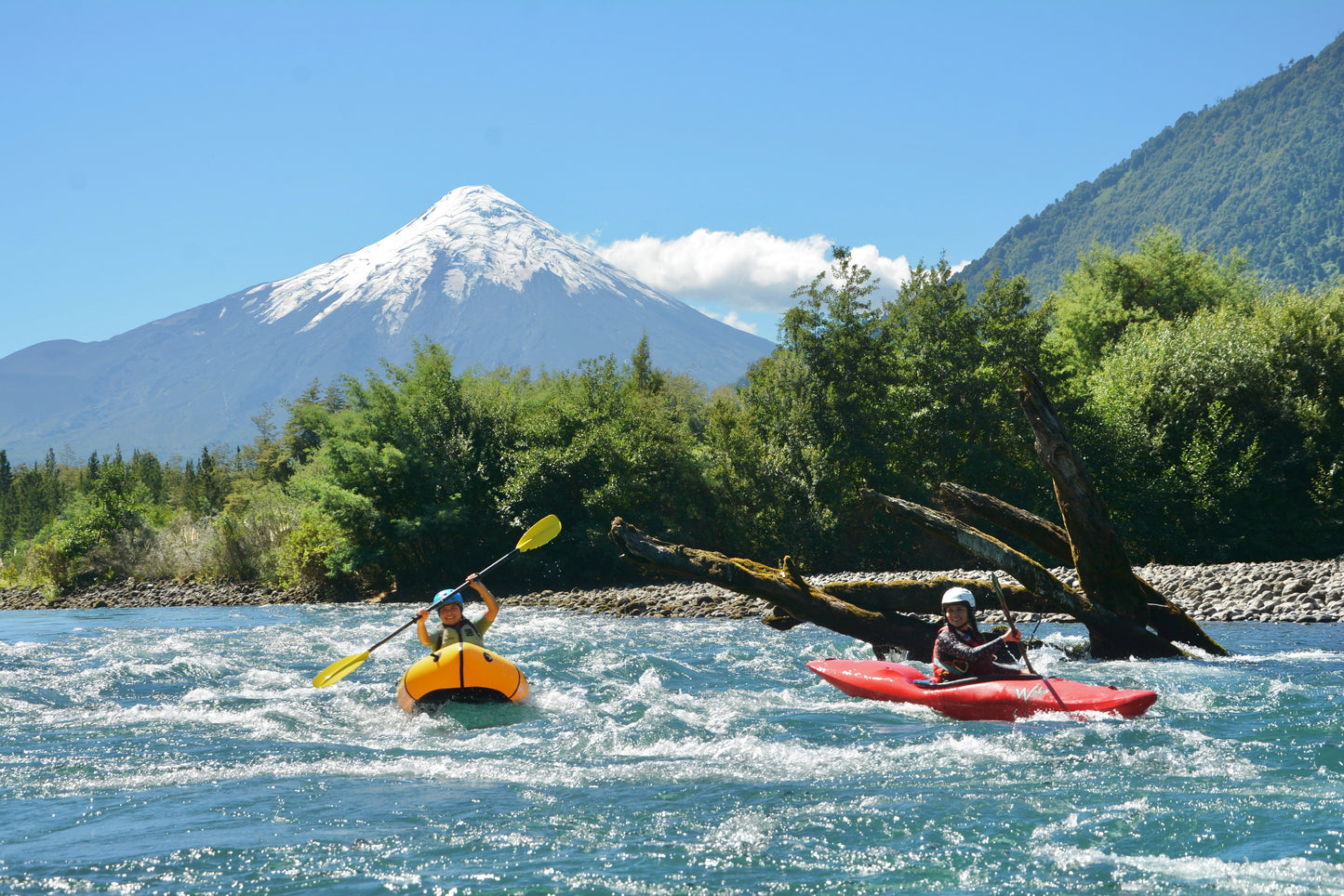 Packrafting: Iniciación en aguas blancas