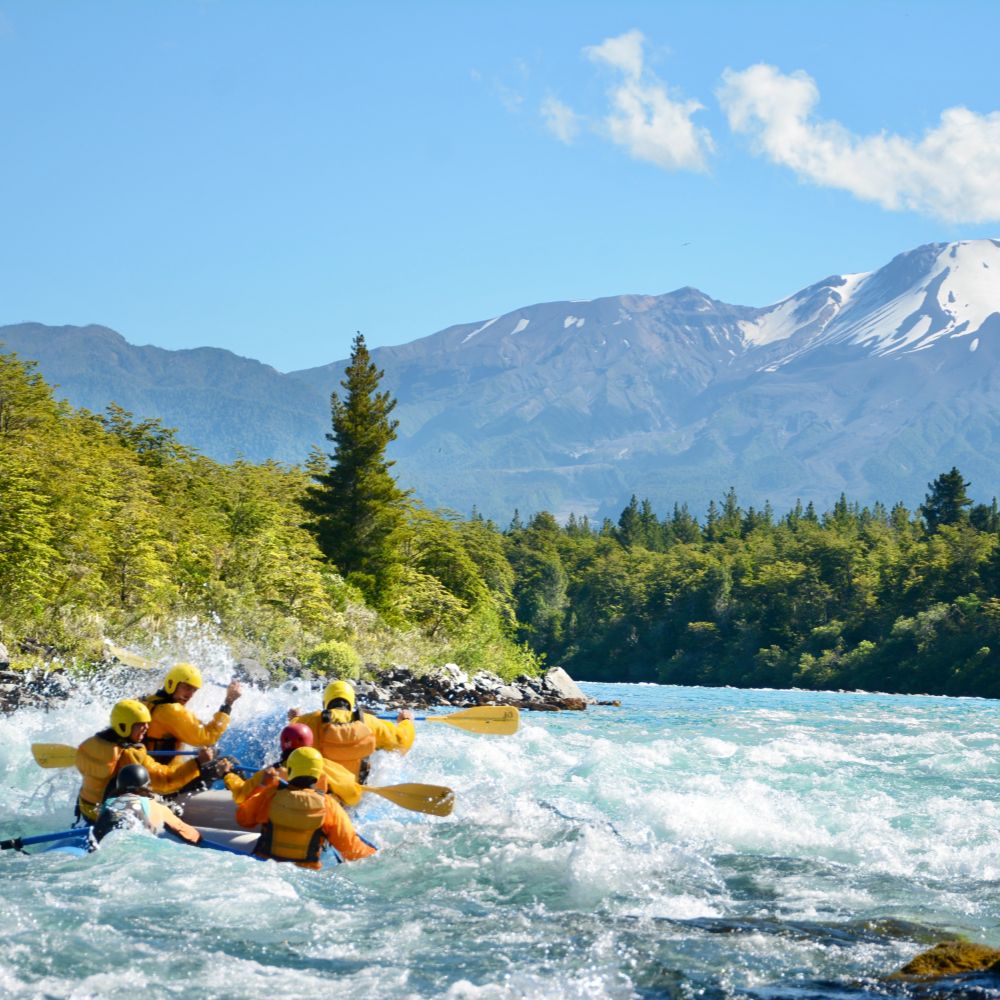 RAFTING en el río Petrohué