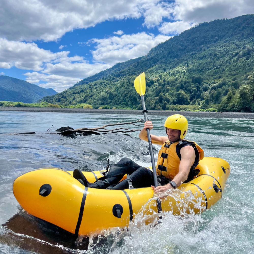 PACKRAFTING Tour en el Río Petrohue